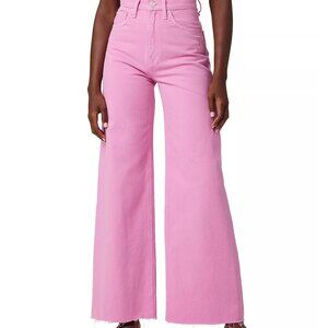 NWT Hudson Jeans High-Rise Wide-Leg Jeans in Pink Size 29 (6-8)